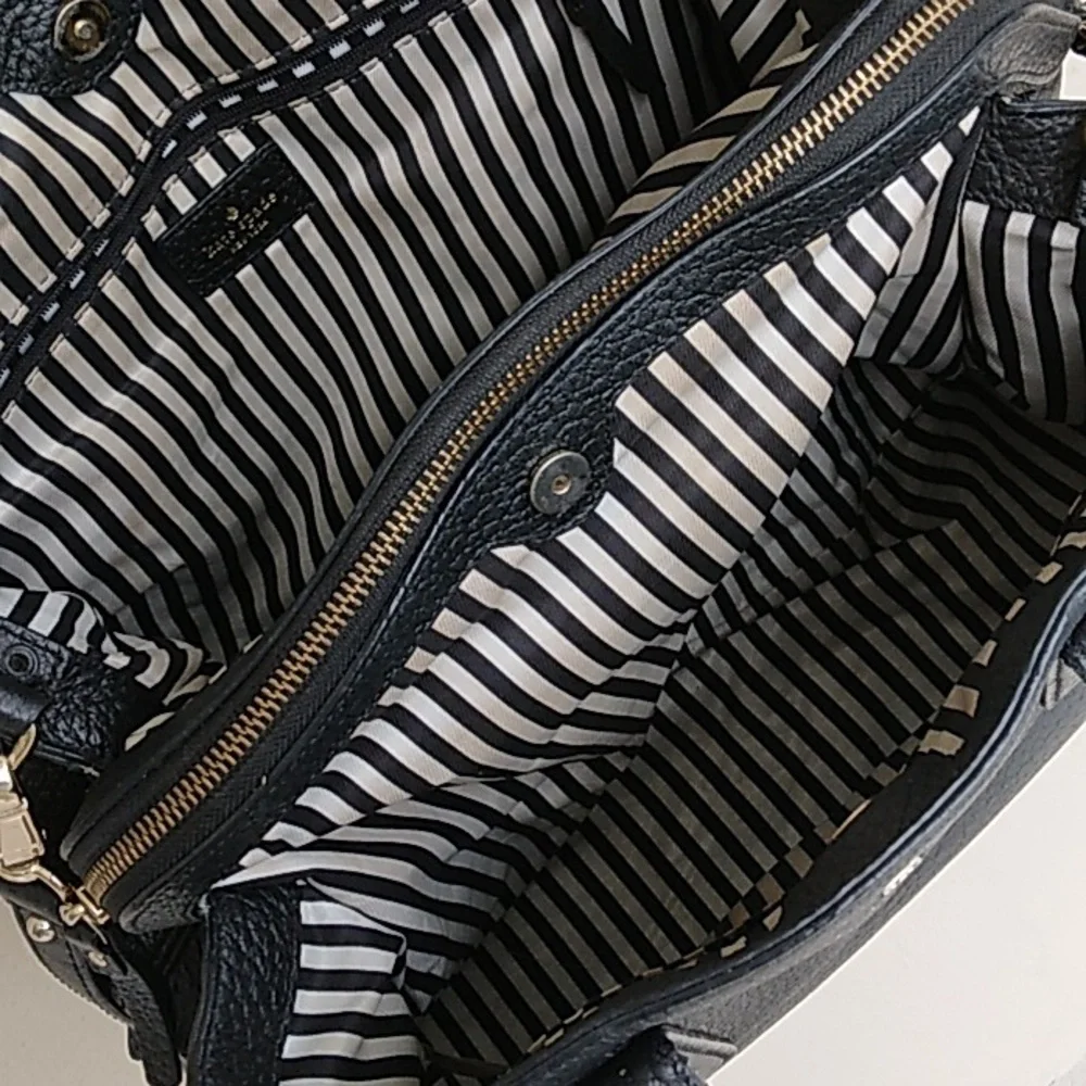 Kate Spade Southport Jenny satchel bag black leather